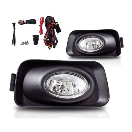 Oemfog Lights - Clear - Wiring Kit Included